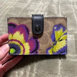 Coach card holder